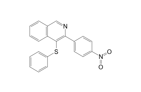 3-(4-Nitrophenyl)-4-(phenylthio)isoquinoline