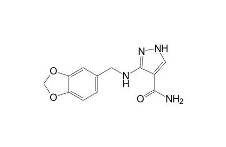 1H-Pyrazole-4-carboxamide, 3-[(1,3-benzodioxol-5-ylmethyl)amino]-
