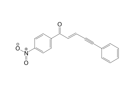 (E)-1-(4-Nitrophenyl)-5-phenylpent-2-en-4-yn-1-one