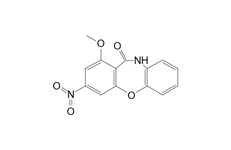 Dibenzo[b,f]-1,4-oxazepine-11(10H)-one, 1-methoxy-3-nitro-