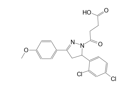1H-pyrazole-1-butanoic acid, 5-(2,4-dichlorophenyl)-4,5-dihydro-3-(4-methoxyphenyl)-gamma-oxo-
