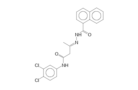 3',4'-Dichloro-3-[(1-naphthylcarbonyl)hydrazono]butyranilide