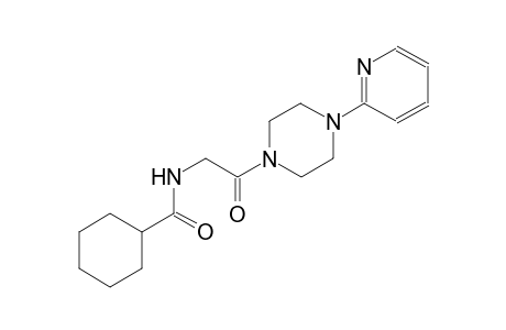 N-{2-oxo-2-[4-(2-pyridinyl)-1-piperazinyl]ethyl}cyclohexanecarboxamide