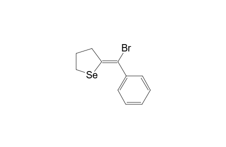 (E)-2-(bromo(phenyl)methylene)tetrahydroselenophene