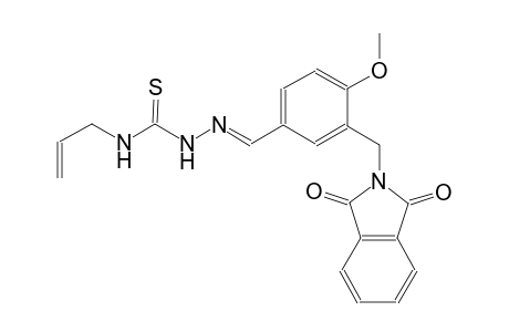 3-[(1,3-dioxo-1,3-dihydro-2H-isoindol-2-yl)methyl]-4-methoxybenzaldehyde N-allylthiosemicarbazone