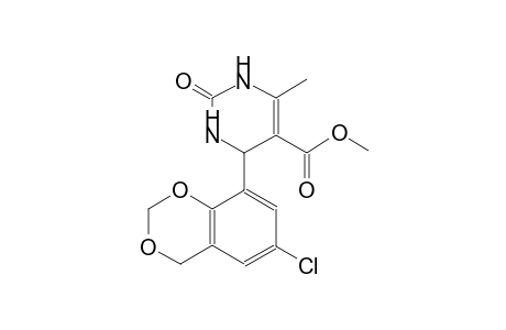 4-(6-Chloro-4H-1,3-benzodioxin-8-yl)-2-keto-6-methyl-3,4-dihydro-1H-pyrimidine-5-carboxylic acid methyl ester