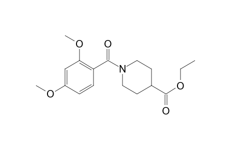 Ethyl 1-(2,4-dimethoxybenzoyl)-4-piperidinecarboxylate