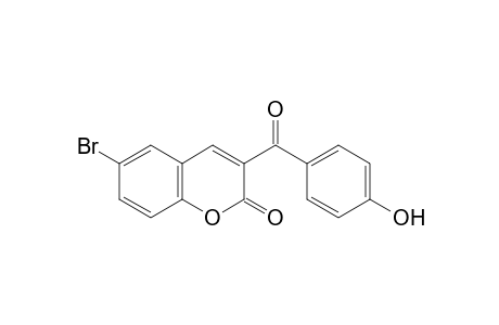 6-Bromo-3-(4'-hydroxybenzoyl)coumarin