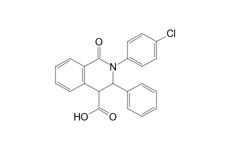 1-Oxo-2-(p-chlorophenyl)-3-phenyl-1,2,3,4-tetrahydroisoquinoline-4-carboxylic Acid
