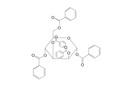 1,2,3,4,6-Penta-O-benzoylhexopyranose