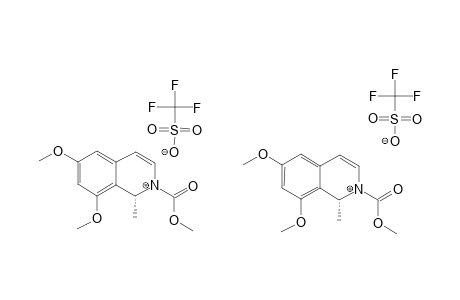 (R)-6,8-DIMETHOXY-2-(METHOXYCARBONYL)-1-METHYL-3-(TRIFLUOROMETHYLSULFONYLOXY)-1,2-DIHYDRO-ISOQUINOLINE