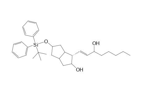 (1S)-1-(3"-Hydroxy-1"-octenyl)-5-[(1',1'-dimethylethyl)diphenylsilyloxy]octahydro-2-pentalenol