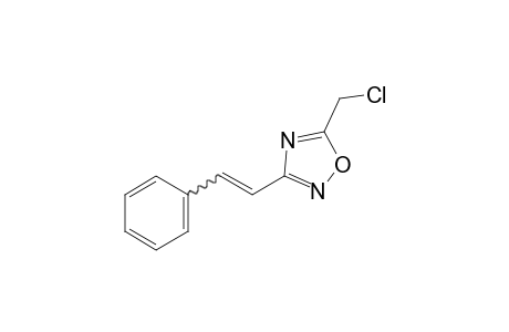 5-(chloromethyl)-3-styryl-1,2,4-oxadiazole