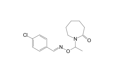 (E)-O-1-(Caprolactam-N-yl)-ethyl-4-chlorobenzaldehyde oxime