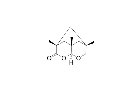 1,7,9-TRIMETHYL-2-OXO-3,5-DIOXATRICYCLO-[5.3.1.0(4,9)]-UNDECANE