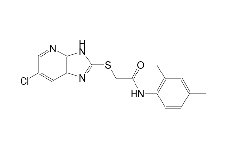 2-[(6-chloro-3H-imidazo[4,5-b]pyridin-2-yl)sulfanyl]-N-(2,4-dimethylphenyl)acetamide