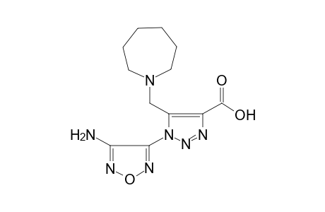 1-(4-amino-1,2,5-oxadiazol-3-yl)-5-(1-azepan-1-iumylmethyl)-4-triazolecarboxylate