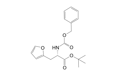 (2S)-2-(benzyloxycarbonylamino)-3-(2-furyl)propionic acid tert-butyl ester