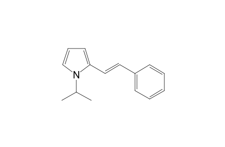 2-[(E)-2-phenylethenyl]-1-propan-2-ylpyrrole