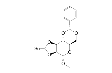 METHYL-4,6-O-BENZYLIDENE-2,3-O-SELENOCARBONYL-ALPHA-D-MANNOSIDE