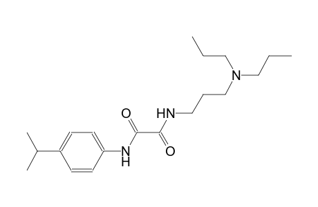 ethanediamide, N~1~-[3-(dipropylamino)propyl]-N~2~-[4-(1-methylethyl)phenyl]-