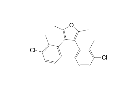 3,4-Bis(3-Chloro-2-methylphenyl)-2,5-dimethylfuran