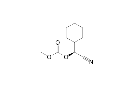 (S)-2-(Methoxycarbonyloxy)-2-cyclohexylacetonitrile