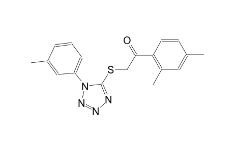 1-(2,4-dimethylphenyl)-2-{[1-(3-methylphenyl)-1H-tetraazol-5-yl]sulfanyl}ethanone