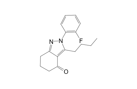 4H-Indazol-4-one, 3-butyl-2-(2-fluorophenyl)-2,5,6,7-tetrahydro-