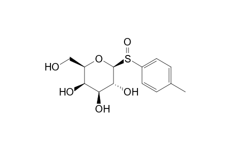 1-deoxy-1-(p-tolylsulfinyl)-beta-D-galactopyranose