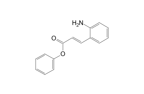 2-Propenoic acid, 3-(2-aminophenyl)-, phenyl ester