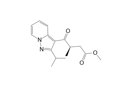 (R)-Methyl 4-(2-isopropylpyrazolo[1,5-a]pyridin-3-yl)-3-methyl-4-oxobutyrate