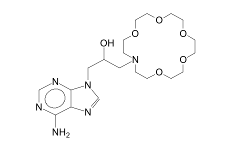 N-[3-(ADENIN-9-YL)-2-HYDROXYPROPYL]-1-AZA-18-CROWN-6