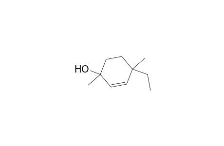 2-Cyclohexen-1-ol, 4-ethyl-1,4-dimethyl-