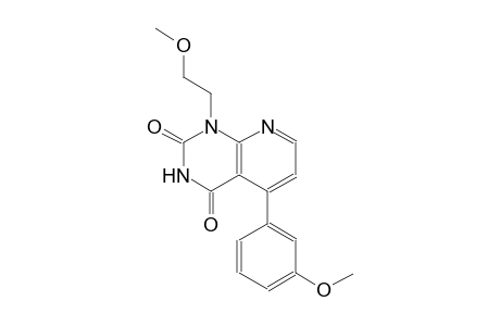 pyrido[2,3-d]pyrimidine-2,4(1H,3H)-dione, 1-(2-methoxyethyl)-5-(3-methoxyphenyl)-