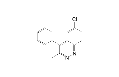 Cinnoline, 6-chloro-3-methyl-4-phenyl-