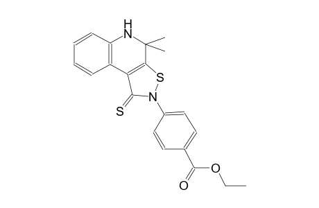 benzoic acid, 4-(4,5-dihydro-4,4-dimethyl-1-thioxoisothiazolo[5,4-c]quinolin-2(1H)-yl)-, ethyl ester
