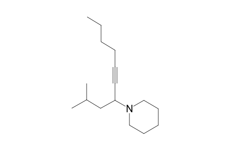 1-(2-Methyldec-5-yn-4-yl)piperidine
