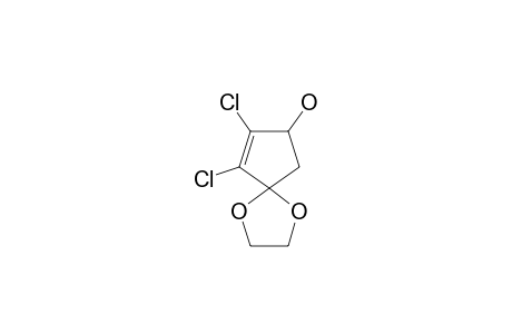 6,7-DICHLORO-1,4-DIOXASPIRO-[4.4]-NON-6-EN-8-OL