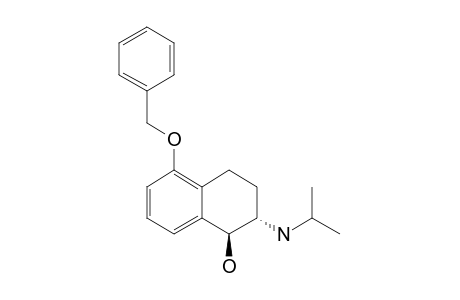 TRANS-2-AMINO-5-BENZYLOXY-N-ISOPROPYL-1,2,3,4-TETRAHYDRO-1-NAPHTHALENOL