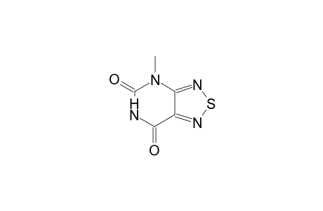 [1,2,5]thiadiazolo[3,4-d]pyrimidine-5,7(4H,6H)-dione, 4-methyl-