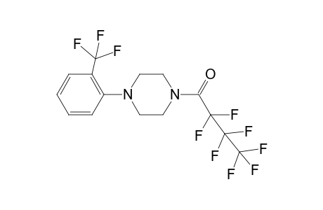 2,2,3,3,4,4,4-heptafluoro-1-(4-(2-(trifluoromethyl)phenyl)piperazin-1-yl)butan-1-one