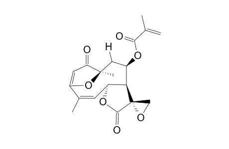 11,13-Dihydro-11.alpha.,13-epoxy-tripliciolide - 8.beta.-O-Methacrylate