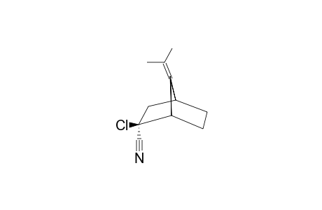 exo-2-Chloro-7-isopropylidene-bicyclo-[2.2.1]-heptane-endo-2-carbonitrile
