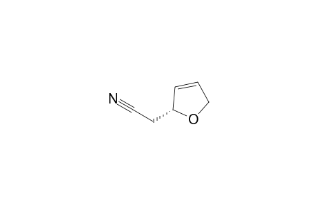 2-Furanacetonitrile, 2,5-dihydro-, (R)-
