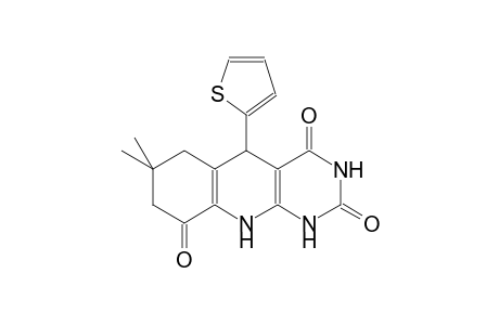 pyrimido[4,5-b]quinoline-2,4,9(3H)-trione, 1,5,6,7,8,10-hexahydro-7,7-dimethyl-5-(2-thienyl)-