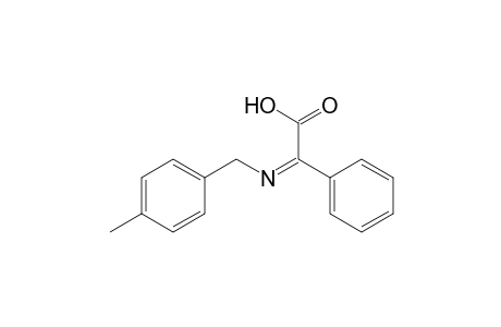 Benzeneacetic acid, .alpha.-[[(4-methylphenyl)methyl]imino]-