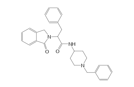 1H-isoindole-2-acetamide, 2,3-dihydro-1-oxo-alpha-(phenylmethyl)-N-[1-(phenylmethyl)-4-piperidinyl]-