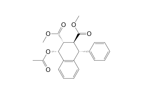 2,3-Naphthalenedicarboxylic acid, 1-(acetyloxy)-1,2,3,4-tetrahydro-4-phenyl-, dimethyl ester, (1.alpha.,2.alpha.,3.beta.,4.alpha.)-(.+-.)-