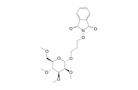 3-(PHTHALIMIDOXY)-PROPYL-2,3,4,6-TETRA-O-METHYL-ALPHA-D-MANNOPYRANOSIDE